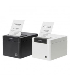 CTE301XXEWX CT-E301, USB, 8 punti /mm (203dpi), Cutter, bianco