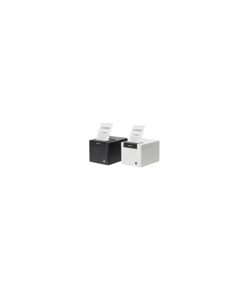 CTE301XXEWX CT-E301, USB, 8 punti /mm (203dpi), Cutter, bianco