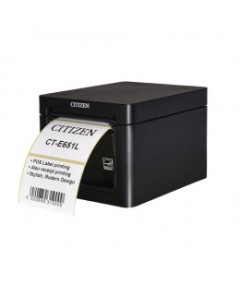 CTE651XNEBXL Citizen CT-E651L, 8 punti /mm (203dpi), Cutter, USB, nero
