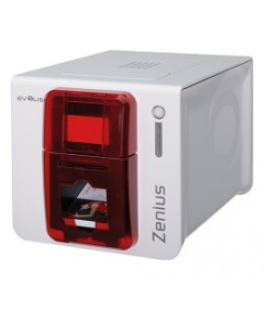 ZN1U-GP1 Evolis Zenius Classic GO PACK, unilaterale, 12 punti /mm (300dpi), USB, rosso