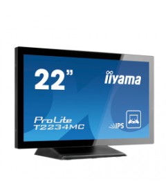 T2251MSC-B1 iiyama ProLite T2251MSC-B1, integrated kickstand, 54.6cm (21.5''), Projected Capacitive, 10 TP, Full HD, black