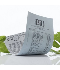 55057-10014 Blue4est Rotolo scontrini, Carta termosensibile, 57 mm, Longlife, EC-Cash, light blue